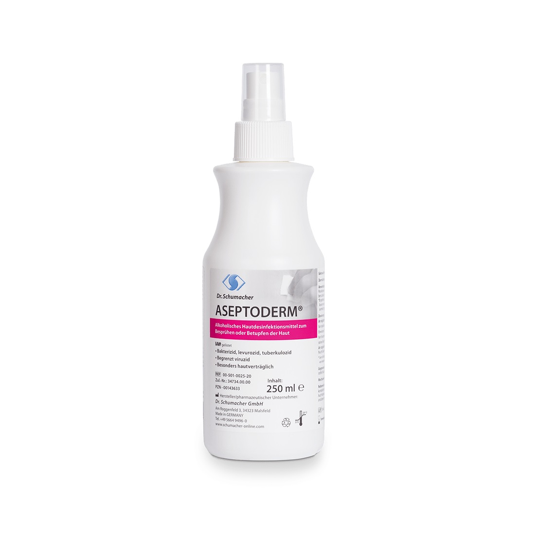 ASEPTODERM® Hautdesinfektion alkoholisch Sprühflasche 250 ml_PZN 00143633_SA_1.j